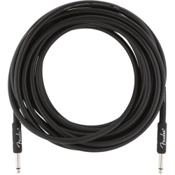FENDER Professional Series Instrument Cable - Straight / Straight 25' In Black