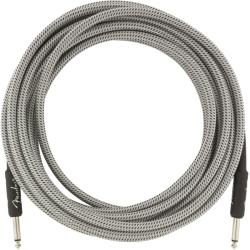 FENDER Professional Series Instrument Cable - Straight / Straight 18.6' Tweed In White