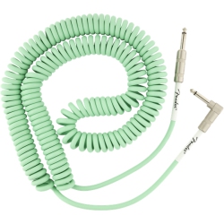FENDER Original Series Coil Cable - Straight / Angle 30' Surf In Green