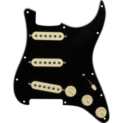 FENDER Original '57/'62 Sss Pre-Wired Stratocaster Pickguard - In Black