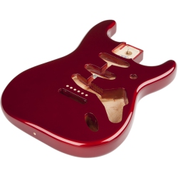 FENDER Classic Series 60's Stratocaster Sss Alder Body - Candy Apple In Red