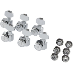 FENDER Locking Stratocaster/telecaster Tuning Machines - Polished Chrome Left