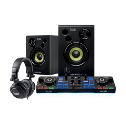 HERCULES Djstarter Kit W/ Djcontrol Starlight, Djmonitor 32, HDp Dj M40.2 And Serato Dj Lite