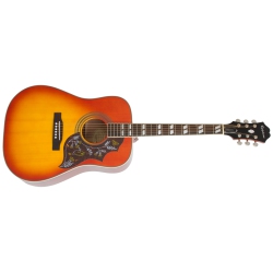 EPIPHONE Hummingbird Studio Acoustic/electric - Faded Cherry