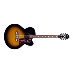 EPIPHONE J-200 Ec Studio Acoustic/electric - Vintage Sunburst