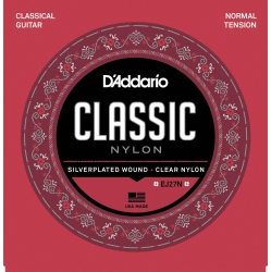 D'ADDARIO Ej27N Classic Nylon Guitar Strings - Normal Tension