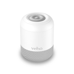 VEHO Mz-S Portable Rechargeable 5-Watt Wireless Bluetooth Speaker - In White