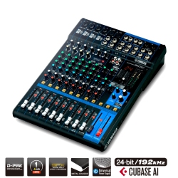 YAMAHA 12 Channel Mg Series Mixer W/effects