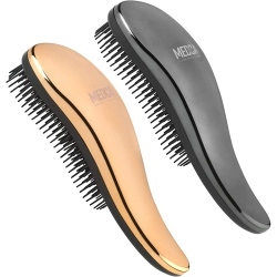 MEDCA Detangling Brushes - Detangler Brush Set - Pain-Free Hair Brush Straightener That Removes Tangles And Knots Straightening Hair Shiny And Smooth