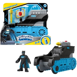 FISHER-PRICE Imaginext Dc Super Friends Bat-Tech Tank, Push-Along Vehicle With Batman Figure