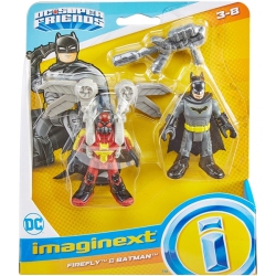 IMAGINEXT Fisher-Price Dc Super Friends Firefly & Batman