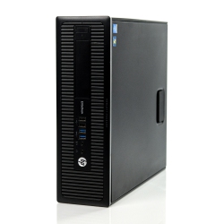 HP Refurbished (Good) - Elitedesk 800 G1 Sff Desktop Computer, Intel Core I5-4590 3.30Ghz, 8GB Ram, 500GB SSD, Wifi, Windows 10 Pro