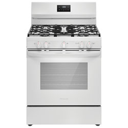Cuisinière À Gaz Autonome À 5 Brûleurs 5,1 Pi³ 30 Po De Frigidaire (Fcrg3052Bw) - Blanc