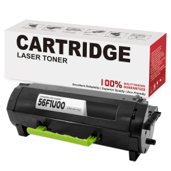 GENERIC Compatible Lexmark 56F1U00 Toner Cartridge for Ms321, Ms621, Ms622, Mx521, Mx522, Mx622 - 25K In Black