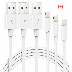 GENER Mfi Certified Lightning Cable - 3 Pack 3Ft 6Ft 10Ft Long Iphone Charger Cord | Compatible \w Iphone 14/13/12/11 Pro/xs Max/x/xr/8/7/6S/6