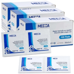 MEDCA Iodine Prep Pads - (Box Of 300 Count) Iodine Prep Solution Pads, 10% Povidone Iodine Swabs for Individual Disposable Cotton First Aid