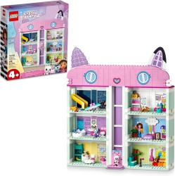 LEGO Gabby’S Dollhouse Building Toy Set, An 8-Room Playhouse \w Authentic Details And Popular Characters From The Show, Including Gabby, Pandy
