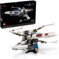 LEGO Star Wars Ultimate Collector Series X-Wing Starfighter Building Set, Star Wars Collectible for Build And Display \w Luke Skywalker Minifigure