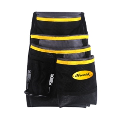 LEXTEC 8 Pocket Carpenter’S Nail & Tool Pouch Left Side