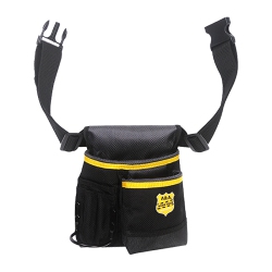 LEXTEC 5 Pockets Carpenter’S Nail & Tool Pouch