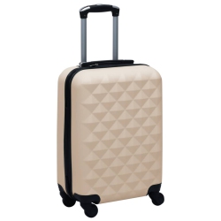 VIDAXL Hardcase Trolley Abs In Gold