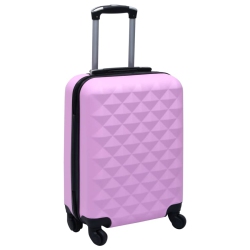 VIDAXL Hardcase Trolley Abs In Pink