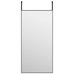 VIDAXL Door Mirror 40X80 Cm Glass And Aluminium In Black