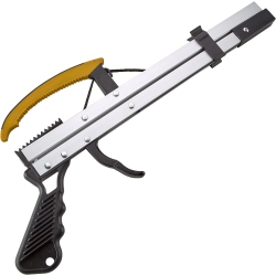 MEDCA Reacher Grabber Pickup Tool - Wide Claw Arm Gripping Device \w Magnetic Tip | Lightweight & Durable | Indoor And Outdoor Extender Reaching