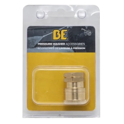 85.300.102BEP Pressure Washer Fitting Coupler, 1/4"qc Fnpt Pkg