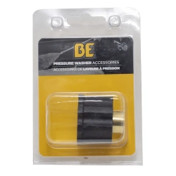 85.300.124BEP Pressure Washer Fitting M22 Female, 1/4" Fnpt Pkg