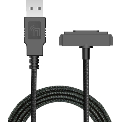 GENERIC Charger for Sonim Xp5/xp6/xp7, Brand [Rugged Braided] USB Charge/sync Cable Cord [With Magnetic In Black