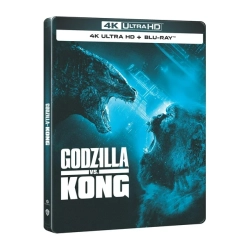 WARNER BROS. Godzilla Vs. Kong [Steelbook] [4K Ultra HD + Blu-Ray]