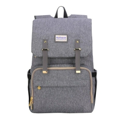 SUNVENO Canvas Diaper Bag Backpack