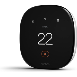 ECOBEE Smart Thermostat Enhanced Works With Alexa & Apple Home Kit, Black…
