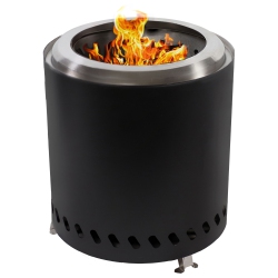 SUNNYDAZE DECOR Sunnydaze Tabletop Smokeless Fire Pit With Bag And Poker - 8.5 In - In Black