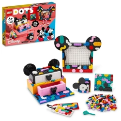LEGO Dots Mickey Mouse & Minnie Mouse Back-To-School Project Box 41964 Toy Building Kit (669 Pieces)