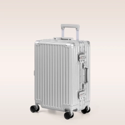 COOLHUT Carry On Luggage - Aluminium Frame, PC Abs Hard Shell, Suitcases With Wheels, Tsa Lock, No Zipper - 20 24 28 In In Silver