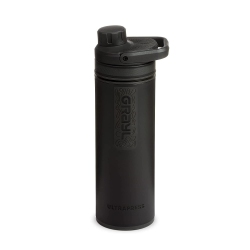 GRAYL Ultrapress Water Purifier Bottle - 16.9OZ/500Ml Covert Water Filter In Black