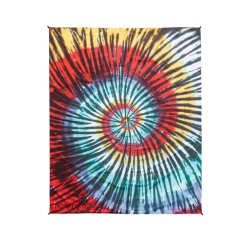 NOMADIX Towel Festival Blanket: Tie-Dye Multi | Festivals Camping And Van Life