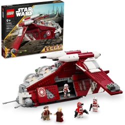 LEGO Star Wars: The Clone Wars Coruscant Guard Gunship 75354 Buildable Star Wars Toy for 9 Year Olds, Including Chancellor Palpatine, Padme And 3