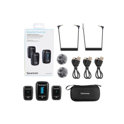 SARAMONIC Blink500-Prox-Q10 2.4Ghz Dual Channel Wireless Microphone System (3.5Mm)