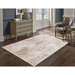 Dewy Riverbank 7' x 9' Area Rug - Grey/Cream/Beige