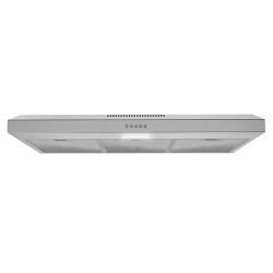 STREAMLINE 36 In. Lagundo Ducted Undermount 80 Cfm Range Hood In Brushed Stainless Steel With Mesh Filters, Push Button Control, Led Light