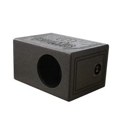 Q POWER Qbomb8Vl Single 8" Side Ported Car Audio Subwoofer Box Enclosure
