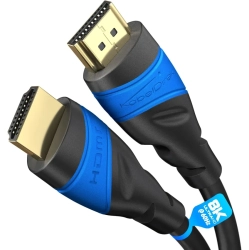 GENER High-Speed HDMI Cable 8K/4K – 0.8Ft With A.i.s Shielding – Supports Ps5, Xbox, Switch – Designed In Germany