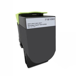 TONERPARTS Compatible Lexmark 71B10K0 Toner Cartridge 3K In Black