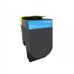 GENERIC Compatible Lexmark 71B1Hc0 Toner Cartridge 3.5K In Cyan