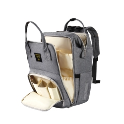 SUNVENO Open-Wide Diaper Bag Backpack