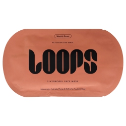 LOOPS Weekly Reset Rejuvenating Hydrogel Face Mask By for Women - 1 PC Mask