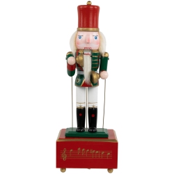 NORTHLIGHT Musical And Animated Cymbalist Christmas Nutcracker - 12